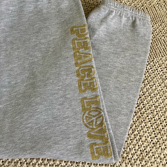 Victoria’s Secret PINK Vintage Cropped Joggers Size XS 037 - Picture 3 of 6